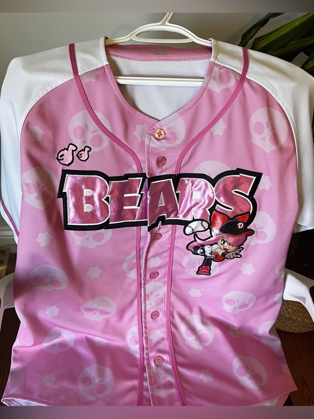 Brawl Stars x Doosan Bears (Melodie) Baseball Jersey